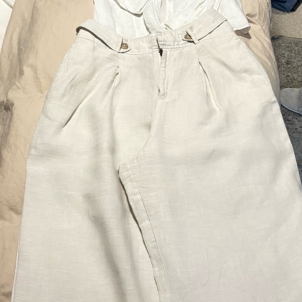 Bundle Alert! Linen lovers - Brooks Brothers and Nicole Miller plus bonus pants